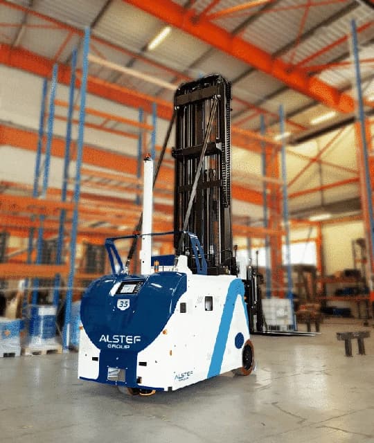 Alstef Group GT16 (VNA Truck) — immagine rappresentativa della famiglia Alstef GT16