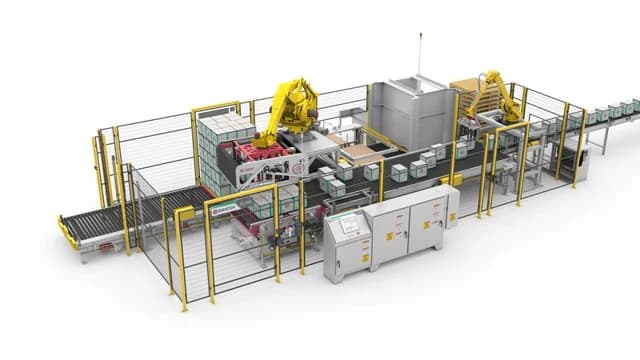 Brenton (ProMach) RL1000 Robotic Layer Palletizer