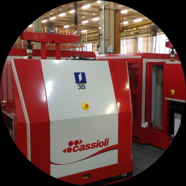 Cassioli AGV speciale per pannelli — immagine rappresentativa della famiglia Cassioli Special AGV for panels