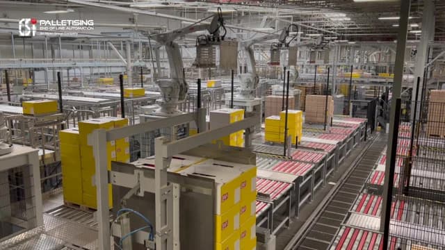 CSi palletising (Mpac Group) LINE x