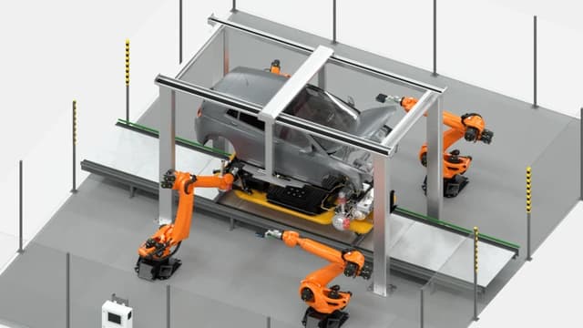 ISRA VISION (Atlas Copco) VIVA — immagine rappresentativa della famiglia ISRA VIVA — cella applicativa di ispezione multicamera