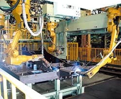 Kobe Steel (Kobelco Welding) ARCMAN-MP (Swing Frames Welding System) — immagine rappresentativa della famiglia Kobelco ARCMAN — saldatura swing frame