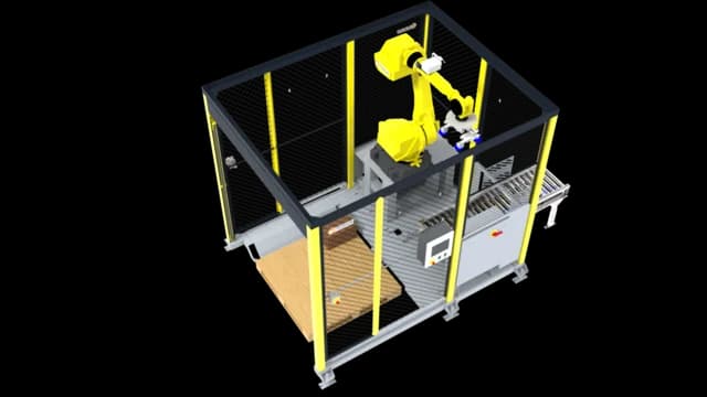 Pearson Packaging Systems RPC-C Compact Robotic Palletizer
