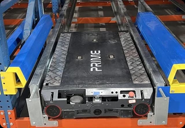 Prime Robotics 4-Way Shuttle & Pallet AS/RS — immagine rappresentativa della famiglia 4-Way Shuttle & Pallet AS/RS
