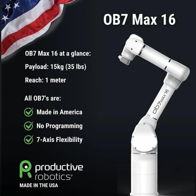 Productive Robotics OB7 Max 16