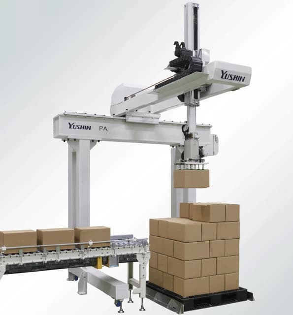 Yushin Precision Equipment PA Series (Compact Palletizing Robot) — immagine rappresentativa della famiglia PA series – Compact Palletizing Robot
