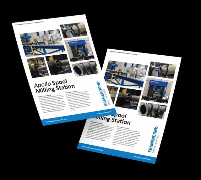 Kranendonk Apollo Spool Milling Station