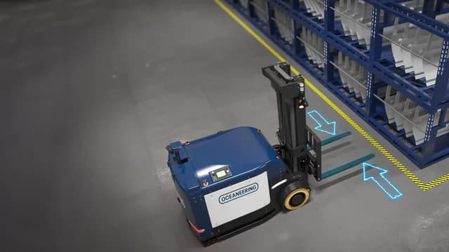 Oceaneering Mobile Robotics MaxMover CB D 2000