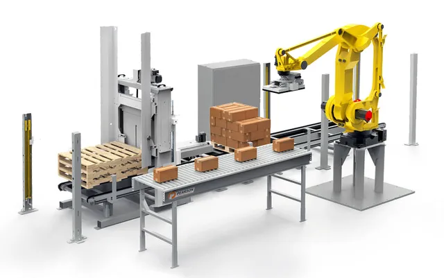 Pearson Packaging Systems RDPC-MX Robotic Depalletizer