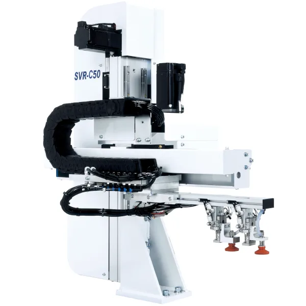 Yushin Precision Equipment SVR-C50 (Take-out Robot for Vertical Molding Machine)